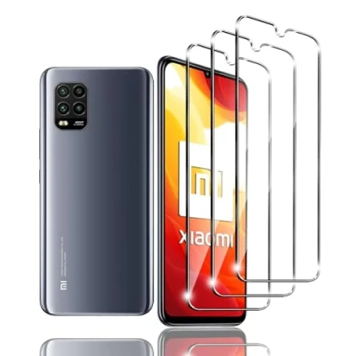 Abbildung von Zicurz 3 Stück Schutzglas für Xiaomi Mi 10 Lite 5G, Panzer Schutz Glas, Schutzfolie, HD Displayschutz, Blasenfrei, 5G