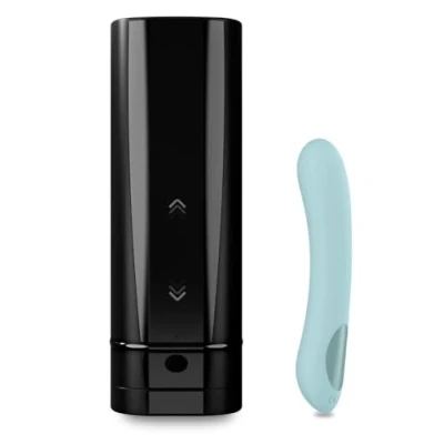 Abbildung von Couple Set Vibrator und Masturbator „Onyx+ Pearl 2+“