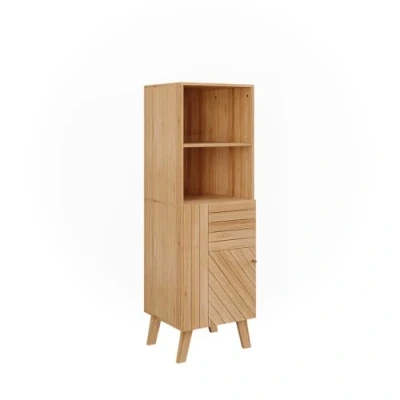 Abbildung von Vicco Midischrank Lucie, Bambus, 40 x 124 cm