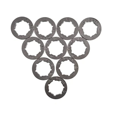 Abbildung von Cancanle 10 Stück 3/8 7T 22 mm Kettenantrieb Felgenkranz für Husqvarna 266 268 272 280 285 288 355 362 365 371 372XP 380 385XP Kettensäge