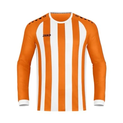 Abbildung von JAKO Kinder Trikot Inter (Langarm), Neonorange/Weiß, 128