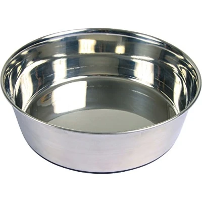 Abbildung von Trixie Bowl Stainless Steel/Rubber Bottom 1,0 l/17 cm