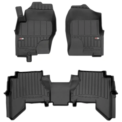 Abbildung von M MOTOS Gummimatten Auto Fussmatte passt für Nissan Pathfinder III 2005 2014 Verbessern Sie Ihren Reisekomfort mit Antirutschmatte 3D Allwetter fußmatten Auto, Schutz vor Verschmutzung