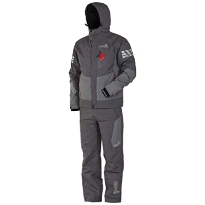 Abbildung von NORFIN MIRAGE Regenbekleidung zum Angeln, für die Jagd und Wandern wasserdicht isoliert atmungsaktiv windabweisend, warm bequem Anzug aus Jacke Hose (XL)