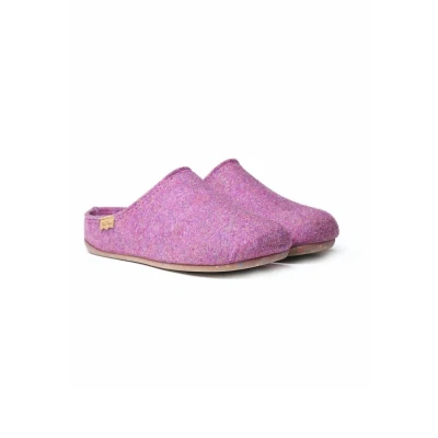 Abbildung von TONI PONS MONA FR Damen Clogs aus recyceltem Filz, dunkelviolett, 33 EU