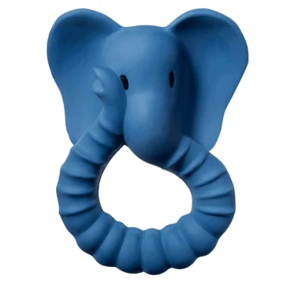 Abbildung von Natruba Beißringe Elefant, Blau, Beißspielzeug
