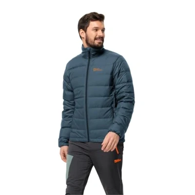 Abbildung von Jack Wolfskin Ather Daunenjacke, Herren, Größe: Large, Midnight sky
