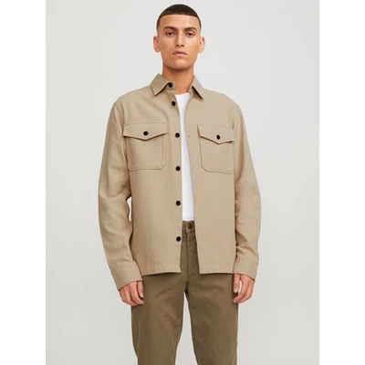 Abbildung von Jack &amp; Jones Premium Comfort FIT Hemd, Herren, Größe: Small, Fields of rye