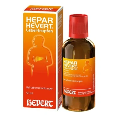 Abbildung von Hepar Hevert Lebertropfen 50 ml