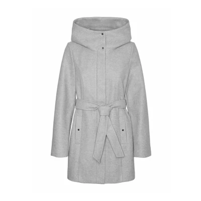 Abbildung von Vero Moda Kurzmantel, Damen, Größe: Medium, Light grey melange