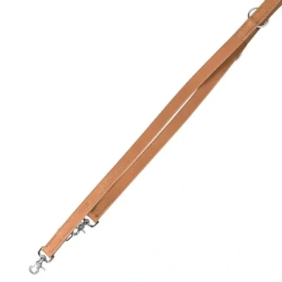 Abbildung von Trixie Rustic fattg.Leder verstellbare Leine Herzschlag,M L:2m/20mm,braun