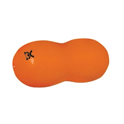 Abbildung von CanDo Gymnastikrolle / Motorikball Fitnessball in Erdnussform Peanut Ball orange, 50 cm x 100