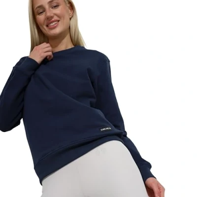 Abbildung von Carlheim Everyday Comfort Jette Sweatshirt, Damen, Größe: Large, Navy