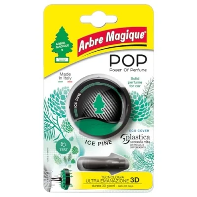 Abbildung von Arbre Magique Pop Auto Lufterfrischer, Greenmint Duft, verlängert bis zu 7 Wochen.