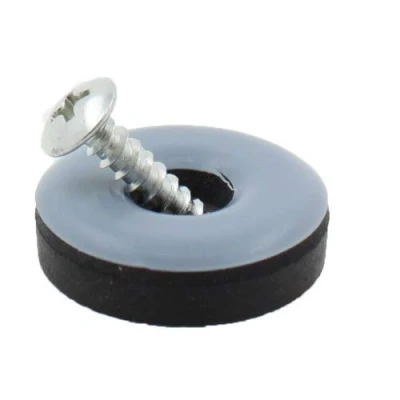Abbildung von Lifeswonderful Möbelgleiter aus PTFE Teflon, rund, 25 mm, 4 Stück