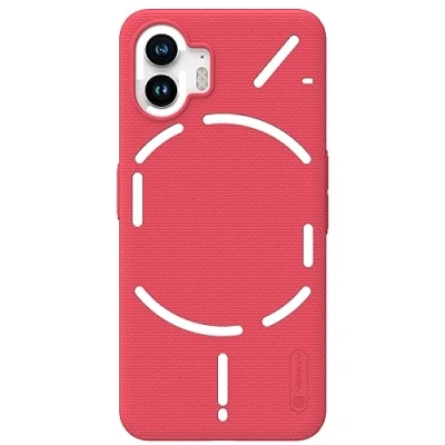 Abbildung von Nillkin Super Frosted Shield Nothing Phone (2) Case Back Cover Rot
