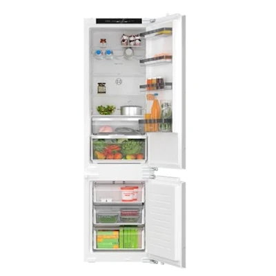 Abbildung von BOSCH Einbaukühlgefrierkombination KIN96VFD0, 194 cm hoch, 56 breit, Flachscharnier, NoFrost, VitaFresh XXL Schublade
