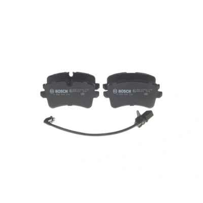 Abbildung von BOSCH 0 986 494 916 Bremsbelagsatz Low Metallic inkl. Verschleißwarnkontakt AUDI: A7 Sportback, A6 C7 Allroad, Avant