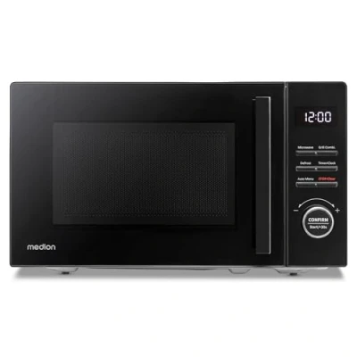 Abbildung von Medion® Mikrowelle MD12021, Grill, 20 l, 9 Automatikprogramme, 5 Mikrowellenstufen