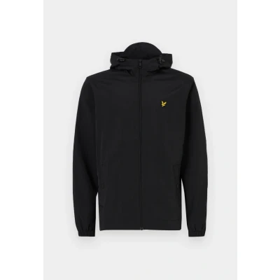 Abbildung von Lyle &amp; Scott ZIP Through Hooded Jacket Leichte Jacke, Herren, Größe: XS, Jet black