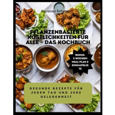 Abbildung von Pflanzenbasierte Köstlichkeiten für alle Das Kochbuch: Gesunde Rezepte jeden Tag und jede Gelegenheit