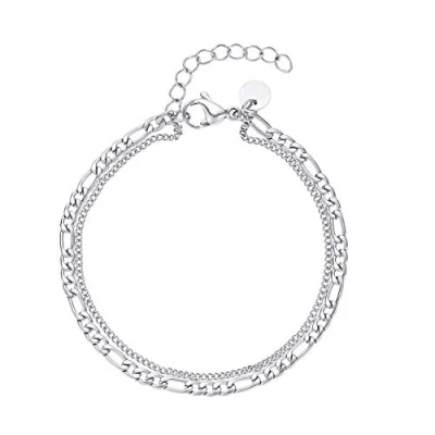 Abbildung von NOELANI Fußkette Edelstahl Damen Sommerschmuck, 22+5 cm, Gold, Kommt in Schmuck Geschenk Box, 2032148