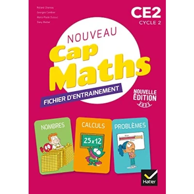 Abbildung von CAP Maths CE2 Éd. 2021 Fichier entrainement + cahier géométrie livret problèmes: entrainement, géométrie, problèmes et énigmes