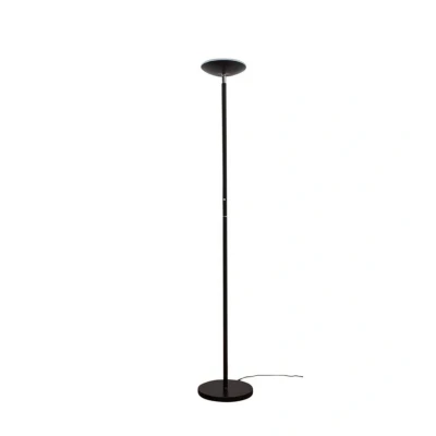 Abbildung von Lindby LED Deckenfluter Malea, 180 cm, schwarz, Metall