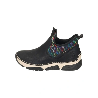 Abbildung von Rieker Ankle Boot, Damen, Größe: 39, schwarz balao Schuhe