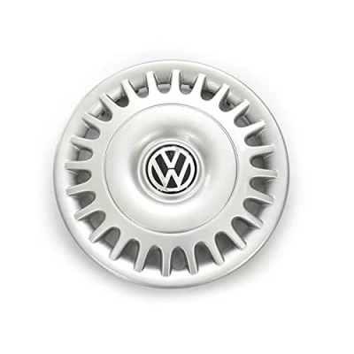 Abbildung von Volkswagen 7D0601147A091 Radkappe (1 Stück) Radzierblende 15 Zoll Radblende Stahlfelge