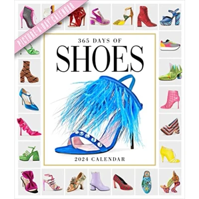 Abbildung von 365 Days of Shoes Picture A Day Wall Calendar 2024: An Obsessive Extravaganza