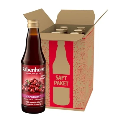 Abbildung von Rabenhorst Cranberry Muttersaft, 6er Pack (6 x 330 ml)