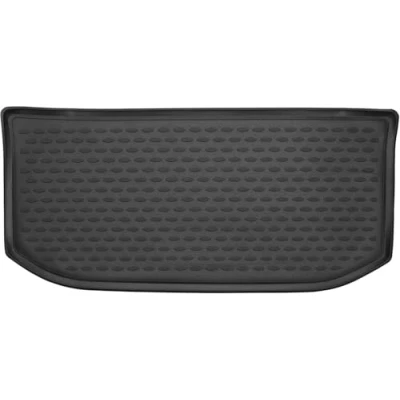 Abbildung von Element Kofferraumwanne passend für VW Up, NUR OBERER LADEBODEN, 2011 Heute, 100% passgenaue Antirutschmatte Auto, Gummimatte Kofferraum Schutzmatte