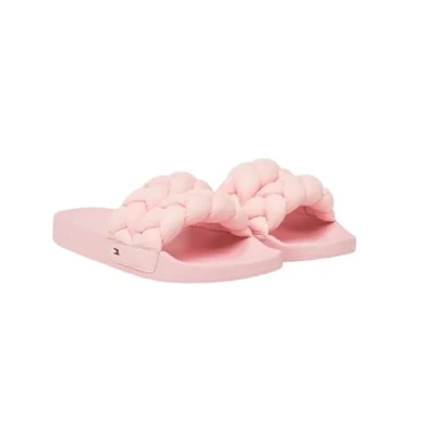 Abbildung von Tommy Jeans Badezehentrenner, Damen, Größe: 38, Pink Schuhe