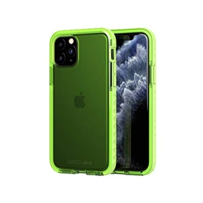 Abbildung von tech21 Evo Rox Handyhülle für Apple iPhone 11 Pro Max mit 3,6 m Fallschutz, säuregrün