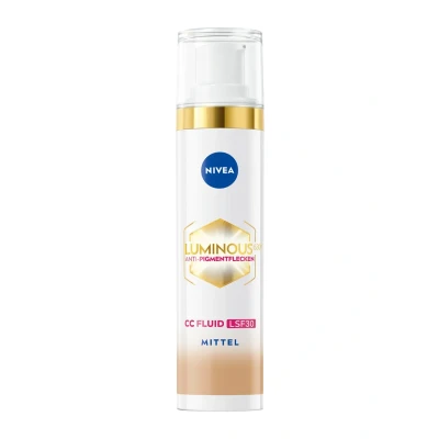 Abbildung von Nivea Tagescreme CC Creme Luminous 630, Mittel, LSF 30, Pigmentflecken Reduktion, 40 ml, 1 tlg.