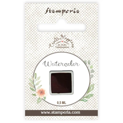 Abbildung von Stamperia Watercolour Refill for Scrapbooking, Albums, Card Making, Bullet Journalling, and More, Perfect Hobbies, Crafts, Gifting (0.5ml) (Brick Red)