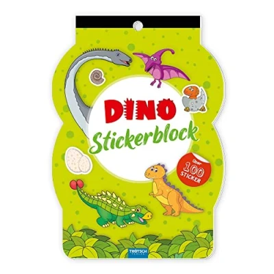 Abbildung von Trötsch Stickerblock Dinosaurier: Kinder Sticker Geschenk Geschenkidee Dinosaurier Dinofreunde