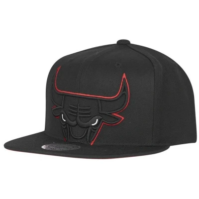 Abbildung von Mitchell &amp; Ness Snapback Cap CROPPED NBA Chicago Bulls