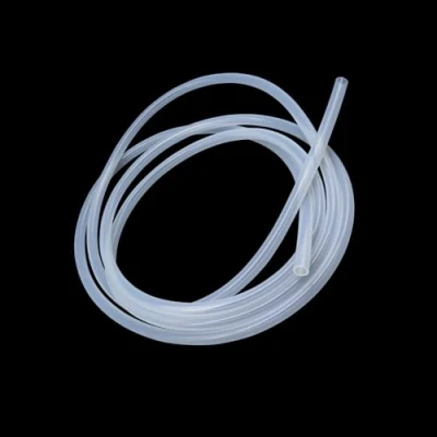 Abbildung von iMeistek Silikonschlauch 5mm ID x 8mm OD 4 Meter, Flexibler Lebensmitteltaugliche Schlauch Wasser Luft Rohr Transparent