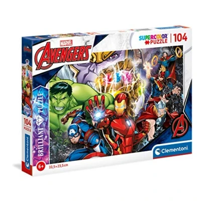 Abbildung von Marvel Brillant Puzzle, 104 Teile