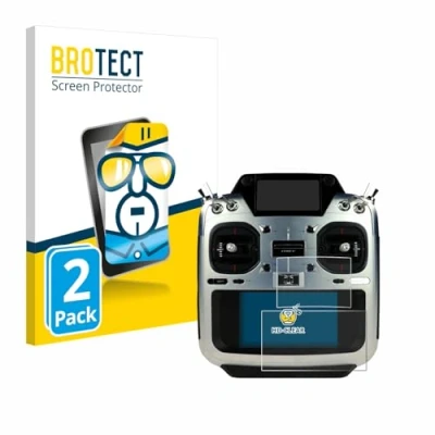 Abbildung von BROTECT (2 Stück Schutzfolie für Futaba T26SZ Displayschutz Folie Ultra Klar