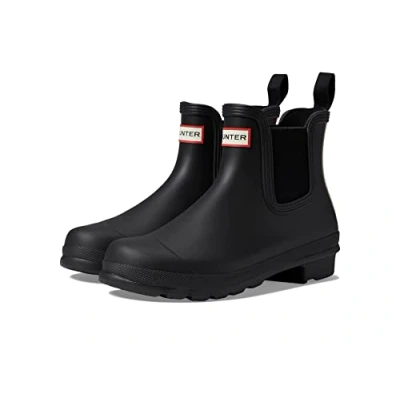 Abbildung von Hunter Original Womens Chelsea Gummistiefel, Damen, Größe: 39, Black Schuhe