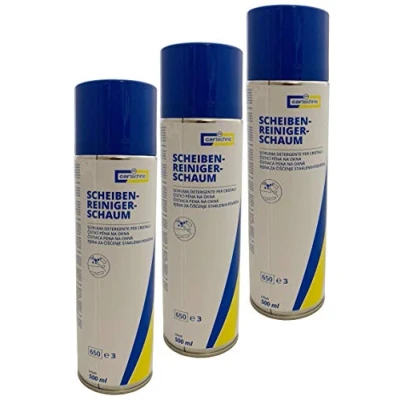 Abbildung von 6x cartechnic Scheibenreiniger schaum 500ml, Auto Scheibenreiniger, Aktivschaum, Glasreiniger, Reinigungsspray für KFZ