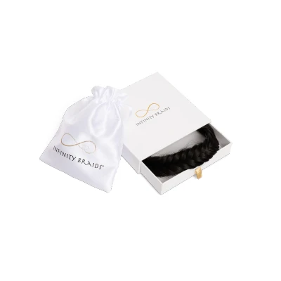 Abbildung von Infinity Braids Fishtail Braid Jolie Espresso Smoke