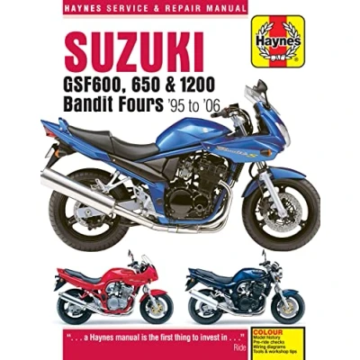 Abbildung von Suzuki GSF600, 650 &amp; 1200 Bandit Fours (95 06) (Haynes Service and Repair Manual)