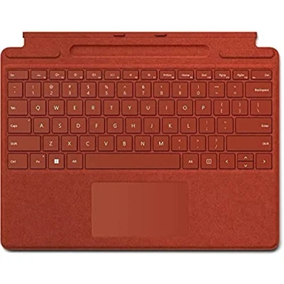 Abbildung von Microsoft Surface Pro Type Cover mit Trackpad Poppy Red