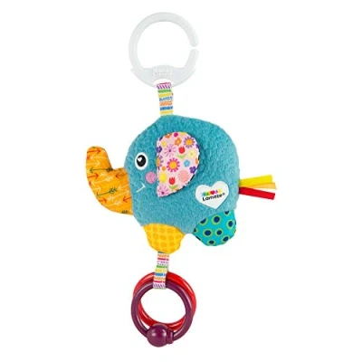 Abbildung von LAMAZE Mini Eloy the Elephant Baby Toy, Clip On Pram Toy &amp; Pushchair Newborn Sensory for Babies Boys Girls From 0 6 Months