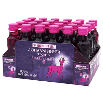 Abbildung von St.Hubertus Tropfen Johannisbeer Likör (24 x 0.02 l)