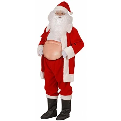 Abbildung von W WIDMANN MILANO Party Fashion 8543G Aufblasbarer Bauch oder Buckel, Hexe, Buckliger, Weihnachtsmann, Bierbauch, Schwangere, Karneval, Mottoparty, Weihnachten, Halloween